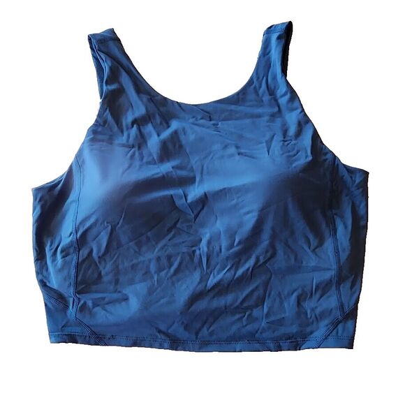 Crane Other - Crane Fitness  Racerback Sports Bra Teal Size Large Padded Comfort New with Tags